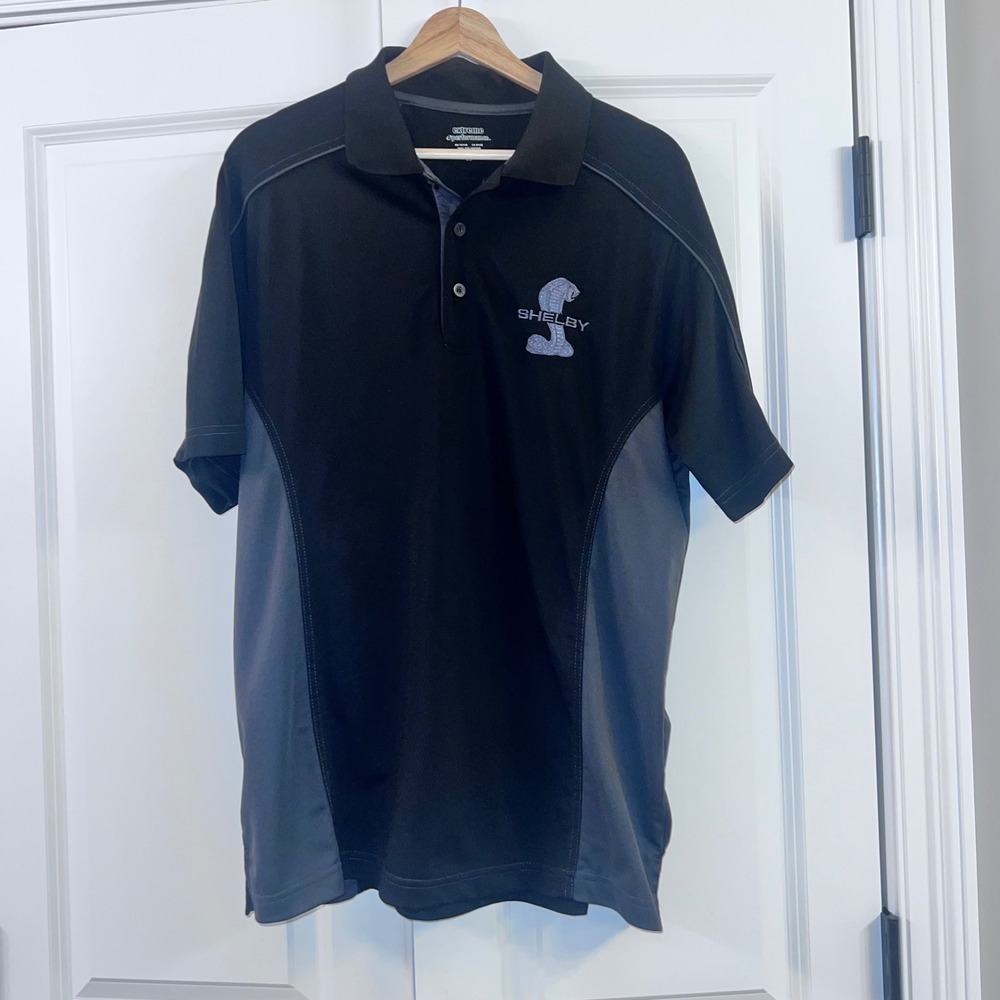 Super Snake Black/Carbon Polo Men's‎ Size L